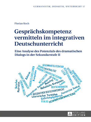 cover image of Gespraechskompetenz vermitteln im integrativen Deutschunterricht